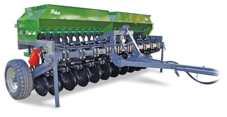 Piket No Till cover crop fine seed planter 4